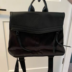 Small black backpack
